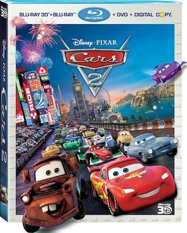 Cars 2 [5 Discs] [Includes Digital Copy] [3D] [Blu-ray/DVD]