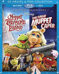 Title: Of Pirates & Pigs Collection: Muppet Treasure Island/The Great Muppet Caper [2 Discs] [Blu-ray/DVD]