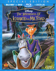 Title: The Adventures of Ichabod and Mr. Toad [2 Discs] [Blu-ray/DVD]