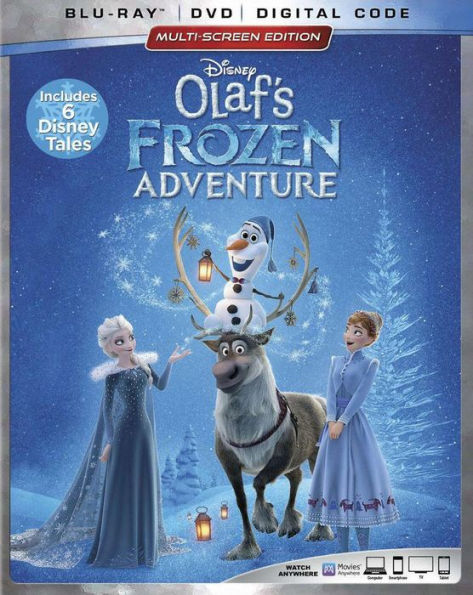 Olaf's Frozen Adventure [Includes Digital Copy] [Blu-ray/DVD]