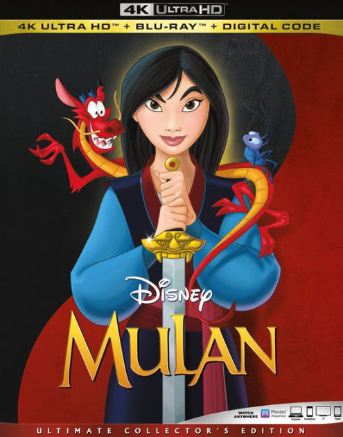 Mulan [Includes Digital Copy] [4K Ultra HD Blu-ray/Blu-ray] By Ming-Na ...