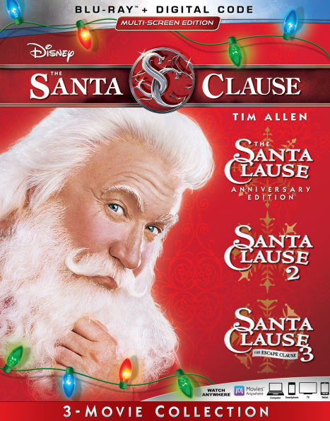 The Santa Clause 3-Movie Collection [Includes Digital Copy] [Blu-ray]