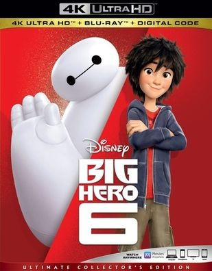 Big Hero 6 [Includes Digital Copy] [4K Ultra HD Blu-ray/Blu-ray]