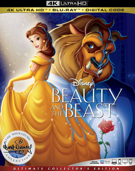 Beauty and the Beast [Signature Collection] [Includes Digital Copy] [4K Ultra HD Blu-ray/Blu-ray]