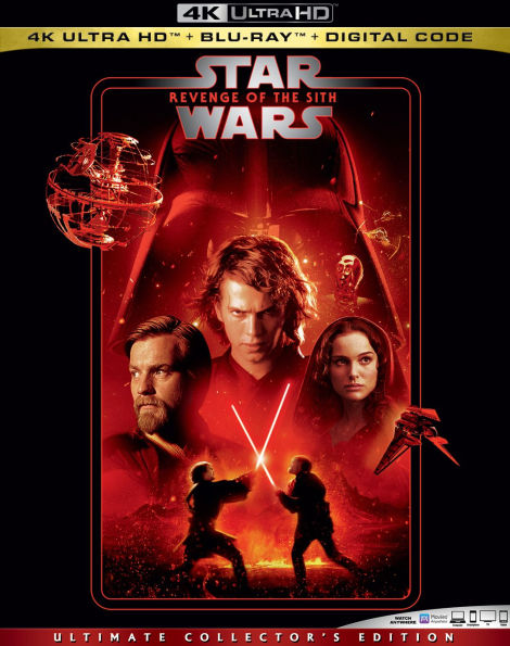Star Wars: Revenge of the Sith [Includes Digital Copy] [4K Ultra HD Blu-ray/Blu-ray]