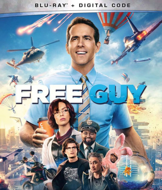Free Guy [Includes Digital Copy] [Blu-ray] by Shawn Levy, Shawn 