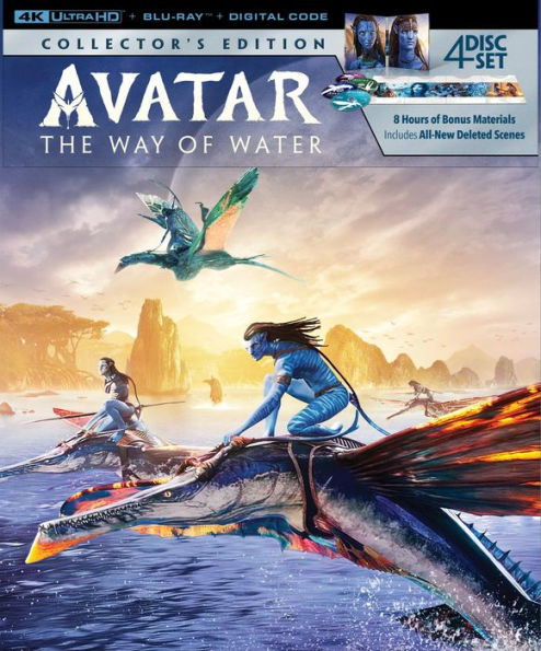 Avatar: The Way of Water [Collector's Edition][Includes Digital Copy] [4K Ultra HD Blu-ray/Blu-ray]