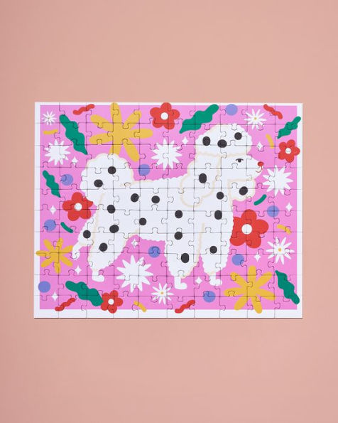 Puppy Love 100 piece Puzzle by Ana Jaks