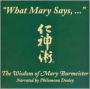 What Mary Says: Jin Shin Jyutsu
