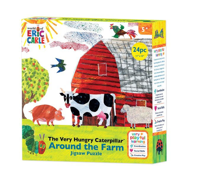 Eric Carle Piece Around The Farm Puzzle By Eric Carle Barnes Noble