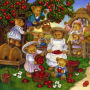 Country Bears -The Apple Harvest 300 pc Blue Board Puzzle