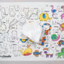 Alternative view 5 of Into The Wild - Reusable silicone A3 mat: A to Z Animals