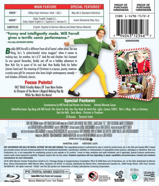 Elf [Blu-ray]