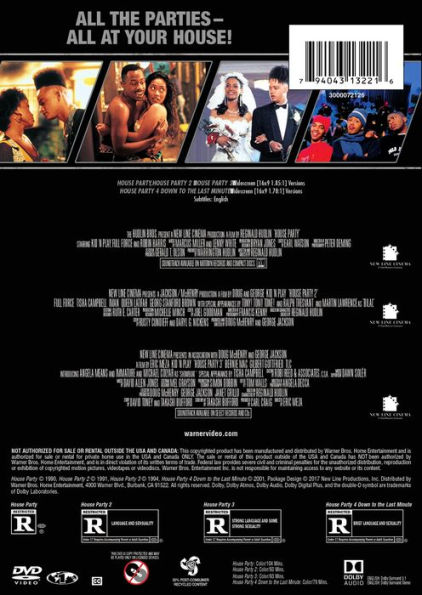 House Party Collection: 4 Film Favorites [2 Discs]