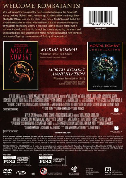 Mortal Kombat/Mortal Kombat: Annihilation