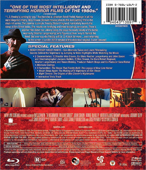 A Nightmare on Elm Street [With Movie Money] [Blu-ray]