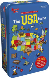 Title: Scholastic The USA Game Tin