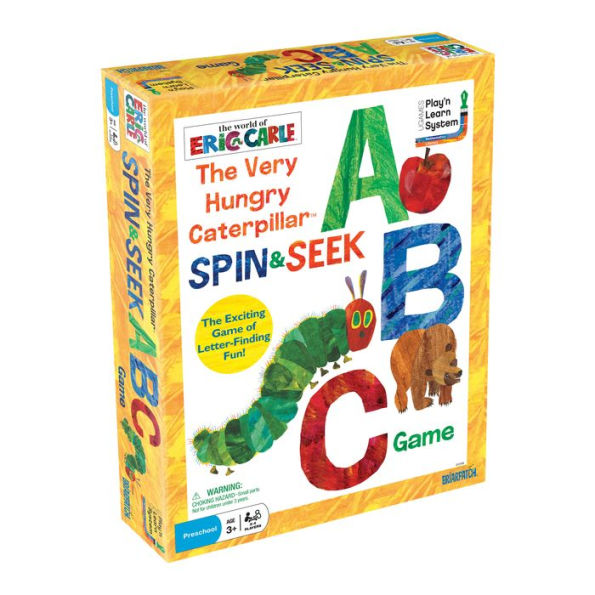 Very Hungry Caterpillar Spin and Seek ABC Game