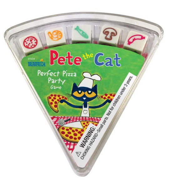 Pete the Cat Perfect Pizza Party Dice Game