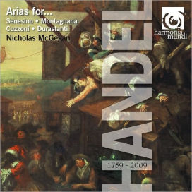 Handel: Arias for Senesino, Montagnana, Cuzzoni, Duranstanti