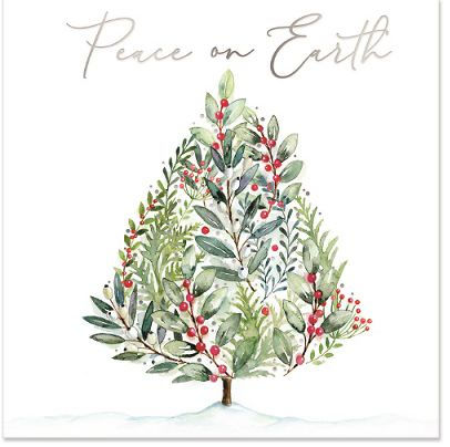 Peace Tree Christmas Boxed Cards