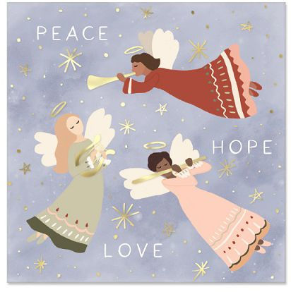 Angel Trio Christmas Boxed Cards