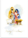 Alternative view 2 of Abstract Nativity Holiday Cards