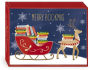 Book Sleigh Holiday Cards