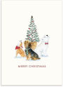 Alternative view 2 of Boxed Holiday Cards Stationery Potted Tree Pets