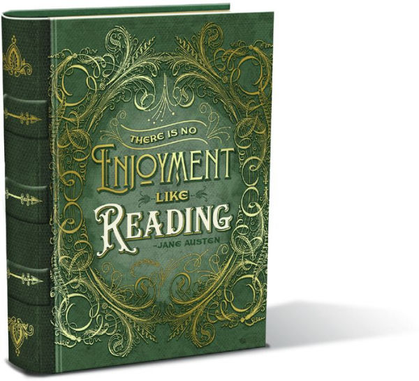 No Enjoyment Like Reading Book Box Gift Card Holder