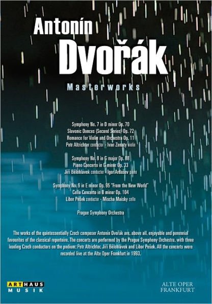 Antonn Dvork Masterworks Video By Igor Ardasev DVD Barnes