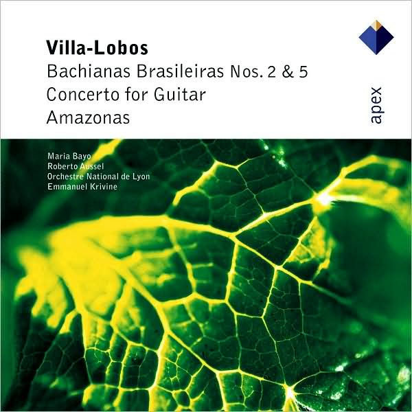 Villa Lobos Bachianas Brasileiras Nos 2 5 Concerto For Guitar