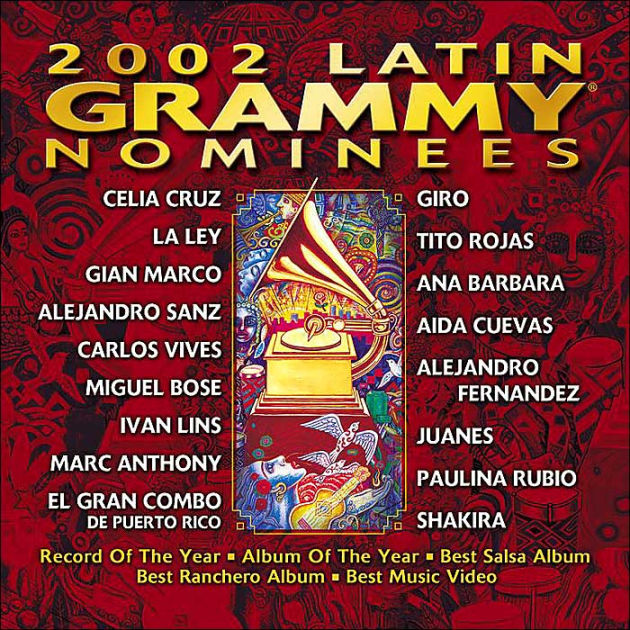 2002 Latin Grammy Nominees 809274915221 CD Barnes & Noble®