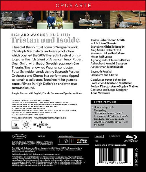 Tristan und Isolde [2 Discs] [Blu-ray]