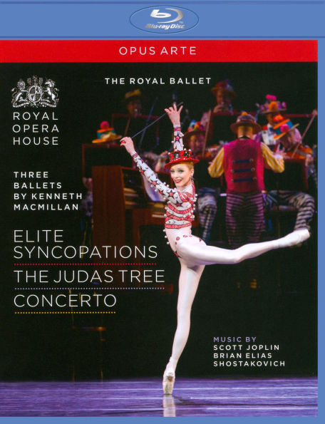 Three Ballets by Kenneth MacMillan: Elite Syncopations/The Judas Tree/Concerto [Blu-ray]