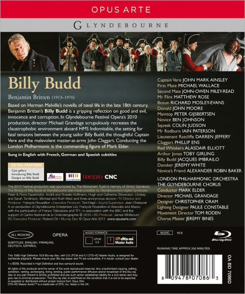 Billy Budd [Blu-ray]