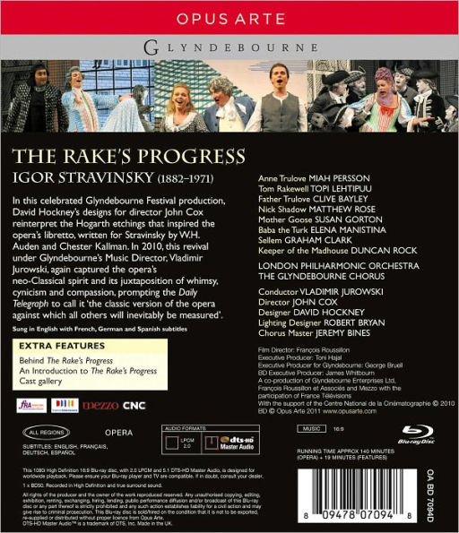 The Rake's Progress [Blu-ray]