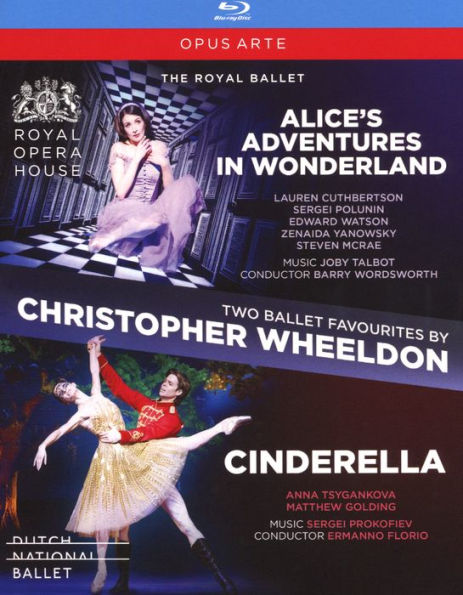 Two Ballet Favorites by Christopher Wheeldon: Alice's Adventures in Wonderland/Cinderella [Blu-ray]