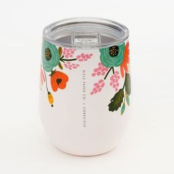 Corkcicle Coffee Mug - Rifle Paper Co. Lively Floral Cream - 16oz