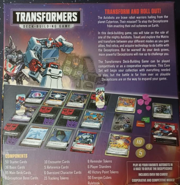 Transformers Deck-Building Game