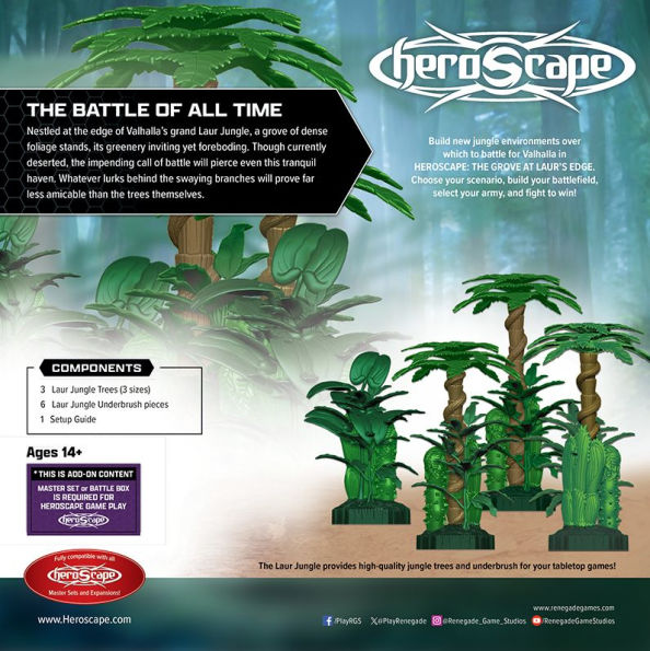 Heroscape The Grove at Laurs Edge