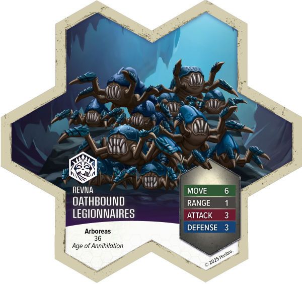 Heroscape Age of Annihilation Oathbound Phalanx and Oathbound Legionnaries Army Expansion