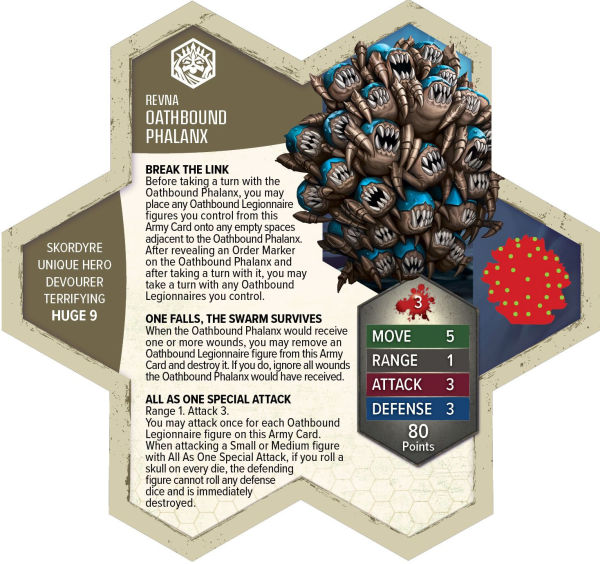 Heroscape Age of Annihilation Oathbound Phalanx and Oathbound Legionnaries Army Expansion