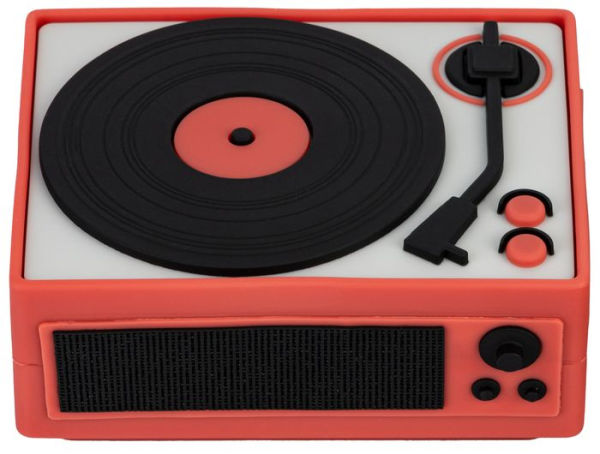 Mojipower Red Turntable Portable Charger