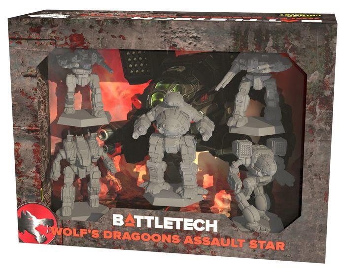 BattleTech: Miniature Force Pack - Hansens Roughriders Battle Lance - IRL  Game Shop