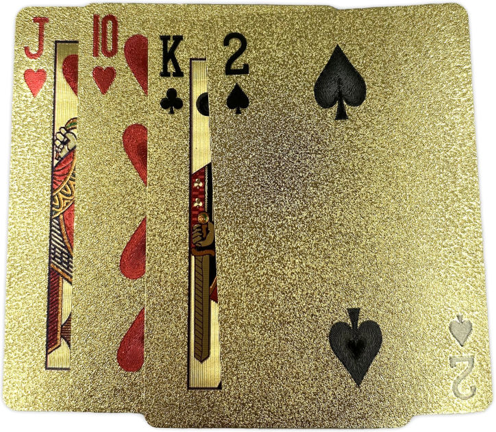 Gold Playing Cards by OLIVER SMITH & CO, LLC | Barnes & Noble®