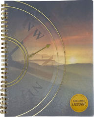 Title: Compass Spiral Notebook with Frosted Cover (7x9) 96 sheets