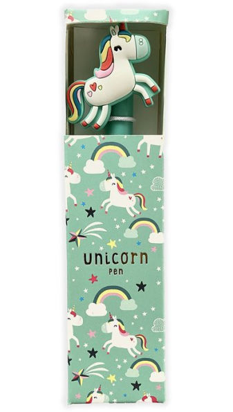 Plastic Pen with Unicorn Icon - Unicorn
