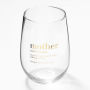 Mother Definition Wine Glass - Jumbo 28 oz Stemless Wine Glass in 4C Box