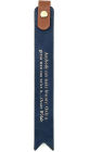 Leatherette Bookmark - Oscar Wilde